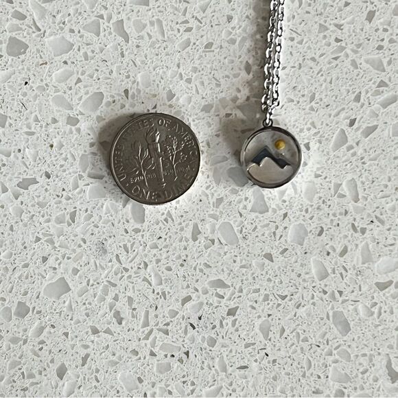 Stainless Steel Necklace Mustard
Seed Mountain Christian Biblical Necklace - Picture 6 of 8